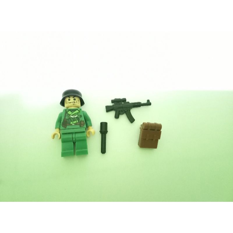 Lego/Brick Bootleg WW2 German Army / Tentara Nazi Jerman WW2