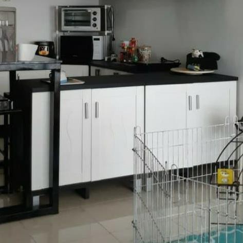 Kitchen Set Bawah / Rak Piring / Meja Dapur Minimalis 185 Yulandasarimart12