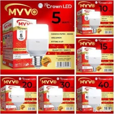 Lampu Led Myvo Crown 5 Watt  Super Duper Terang