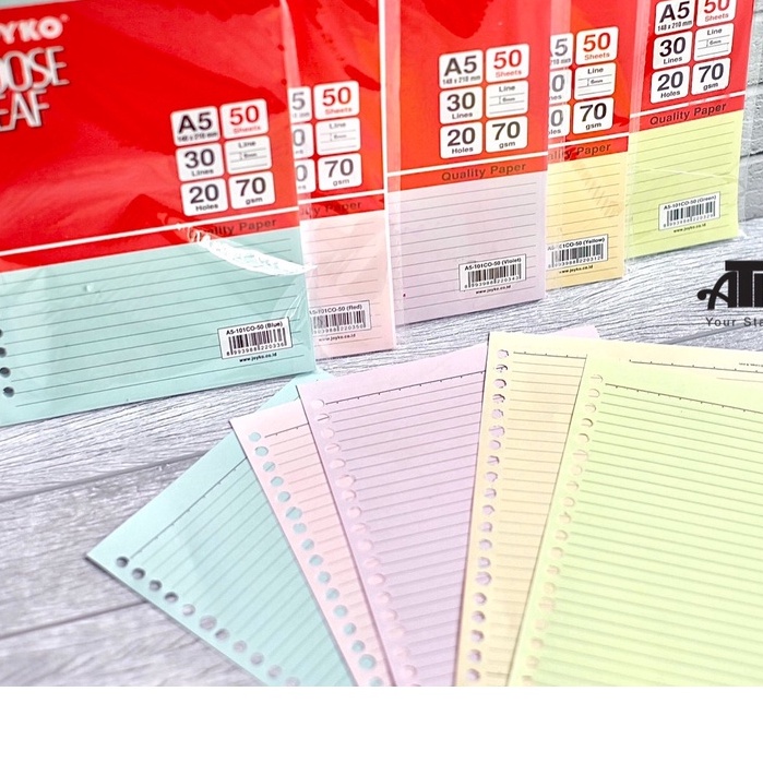 

Loose Leaf A5 Warna