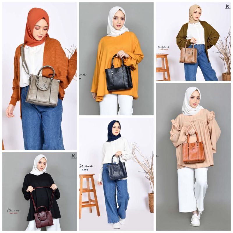 COD//TERMURAH//TAS SAMPING KIRANA BAG BY MOONZAYA//TAS SAMPING CEWEK KIRANA BAG BY MOONZAYA//TAS SEL