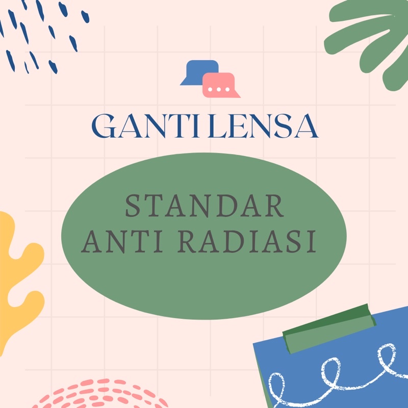 LENSA STANDAR ANTI RADIASI