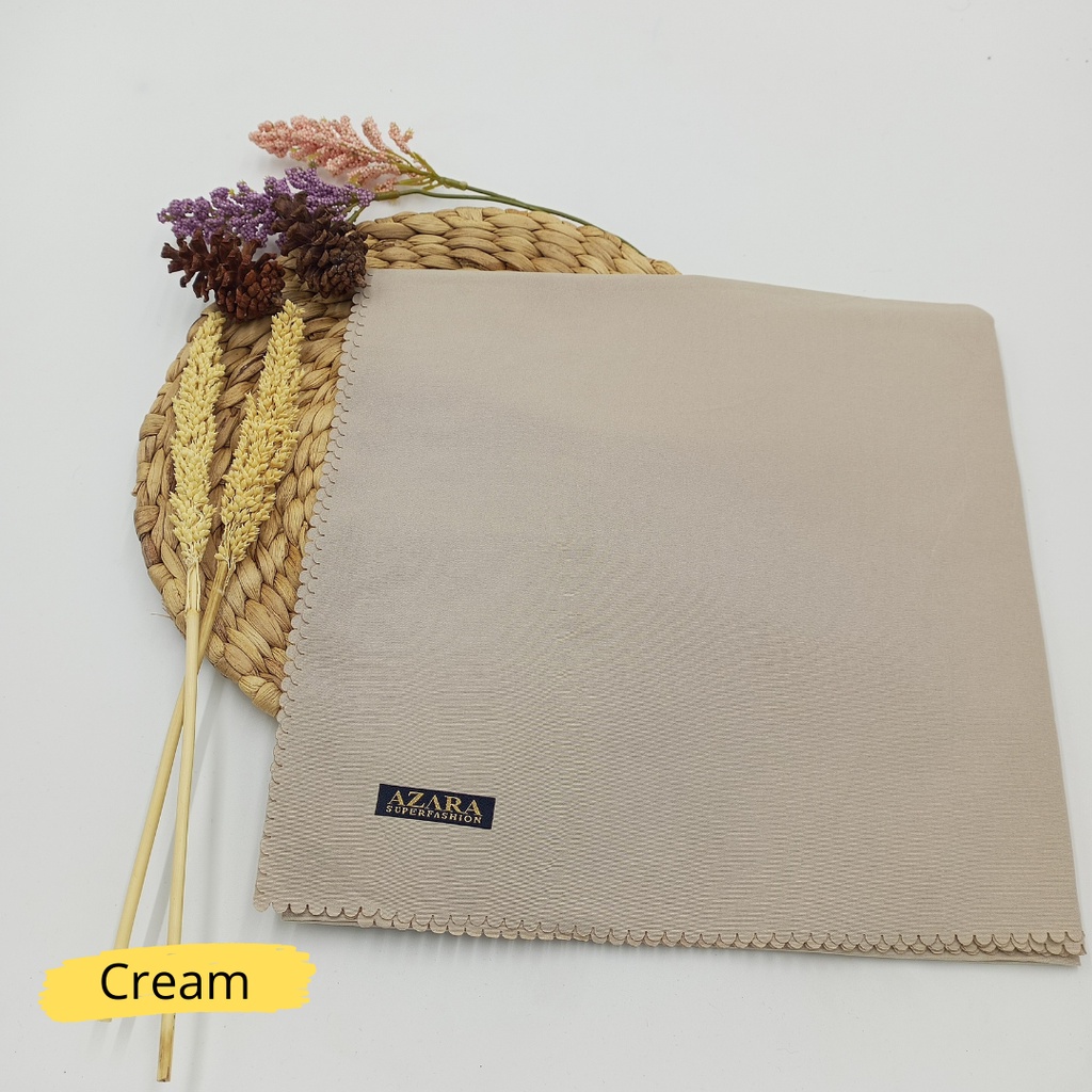 JILBAB AZARA SEGI EMPAT PREMIUM VOAL OSKARA-Cream