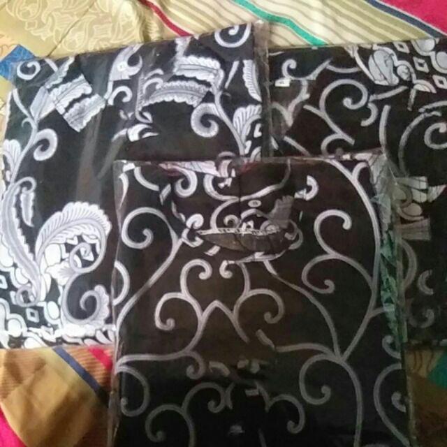 Batik Couple Keluarga Sania Ruffle Ori Ndoro Jowi Dnt Mataram