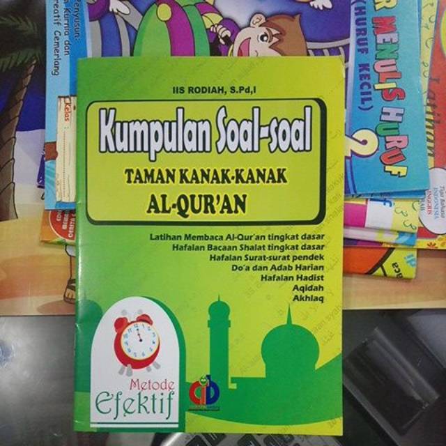 Kumpulan Soal Soal Tk Al Quran 51 Hal Dan Taman Pendidikan Al Quran Ci 78 Hal Shopee Indonesia