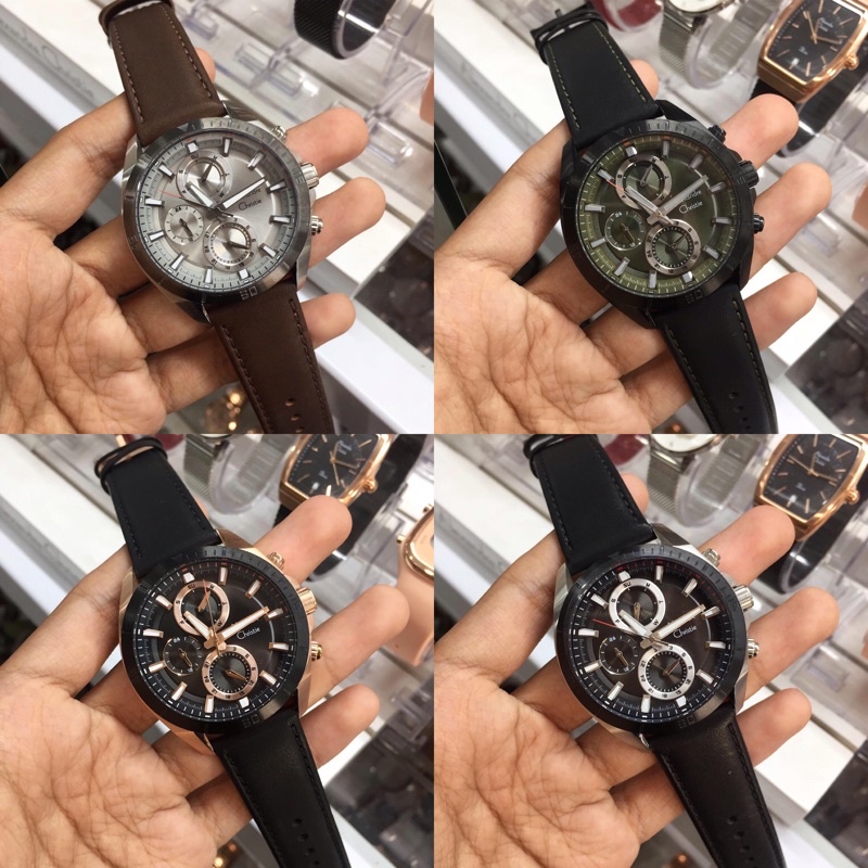 Alexandre Christie 6581 Cowok Jam Tangan Pria Original Jam Ac