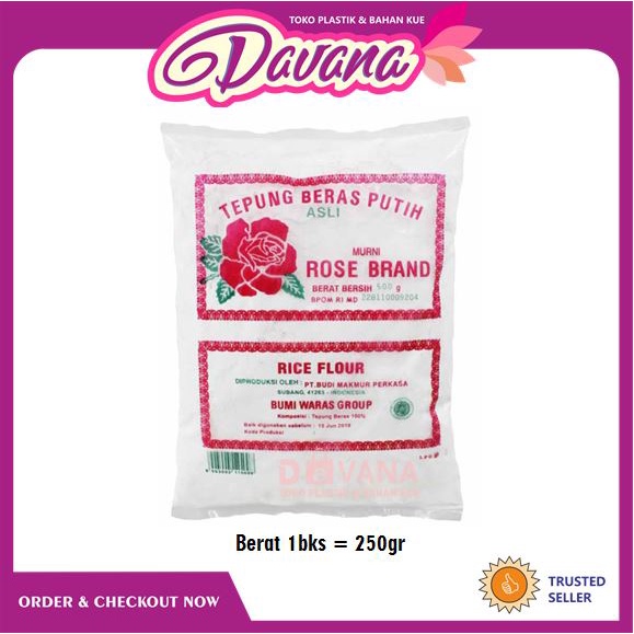 

Tepung Beras Rose Brand 500gr