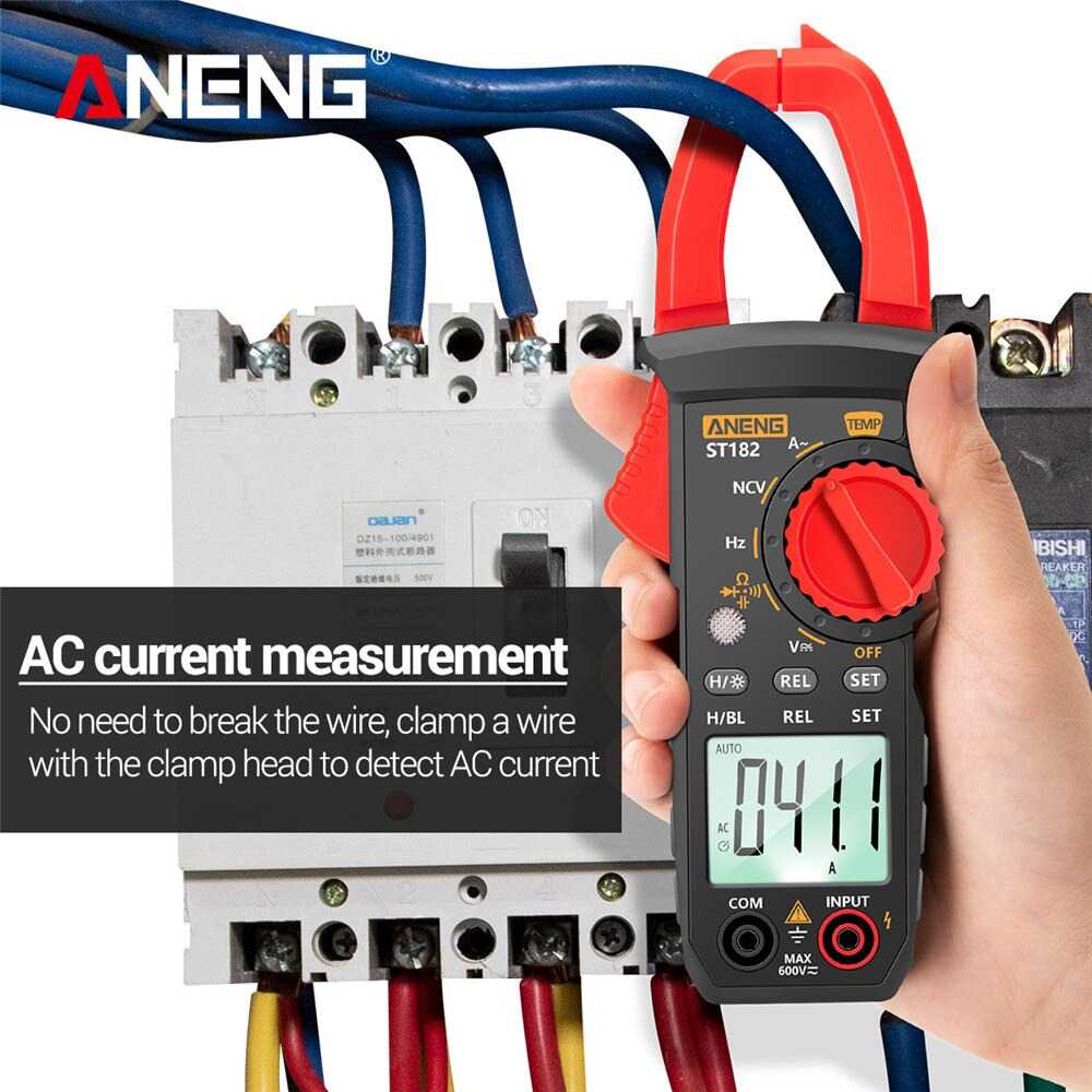 ANENG Digital Multimeter Voltage Tester Clamp - ST183