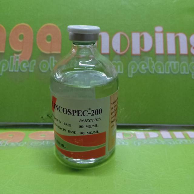lincospec-200 100ml obat ayam sakit kronis vitamin lincospec snot pilek