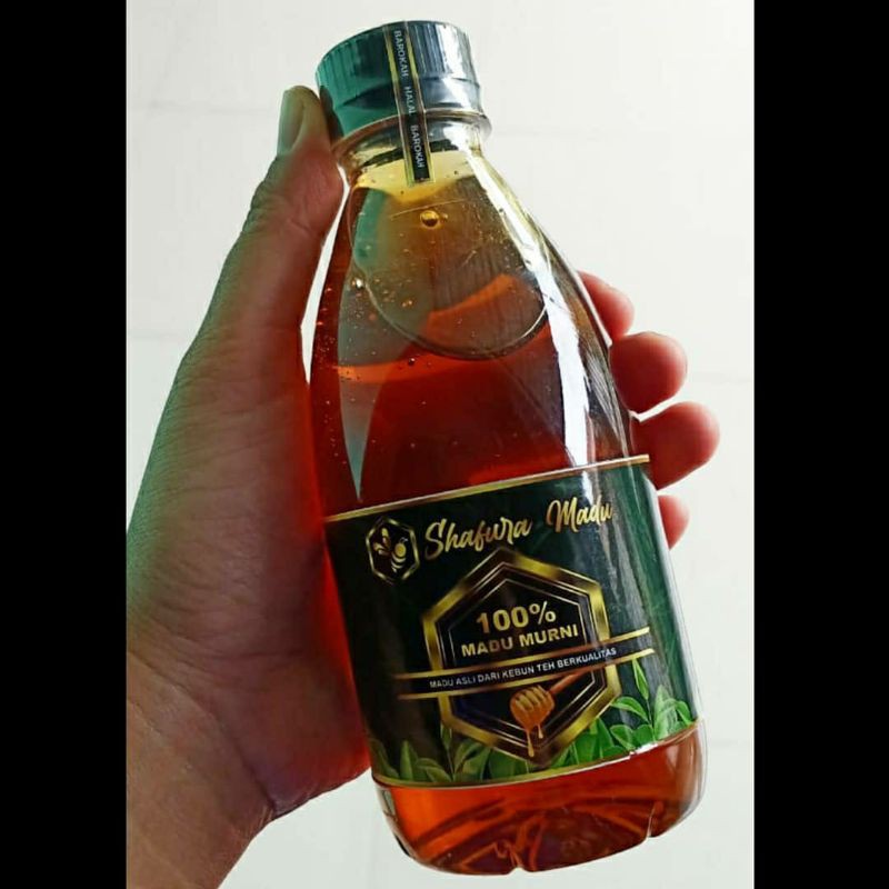 

Madu Asli Shafura Madu || Madu Teh berkualitas 100% murni 350ml