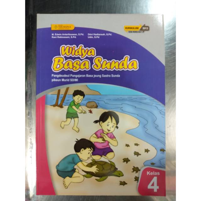 Buku Widya Basa Sunda Kelas 4 Sd Mi Shopee Indonesia