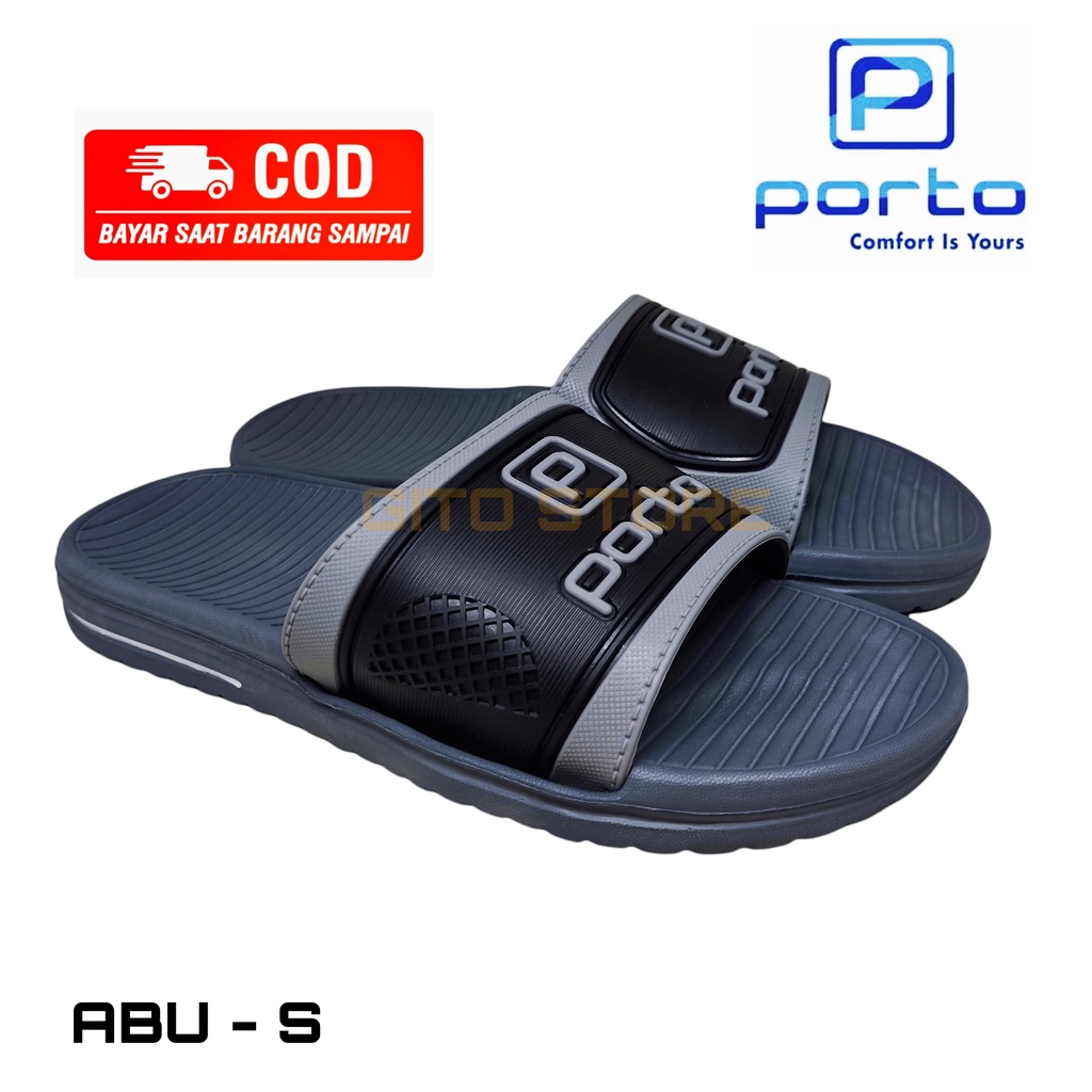 sandal selop pria lentur/ sandal santai pria ringan awet