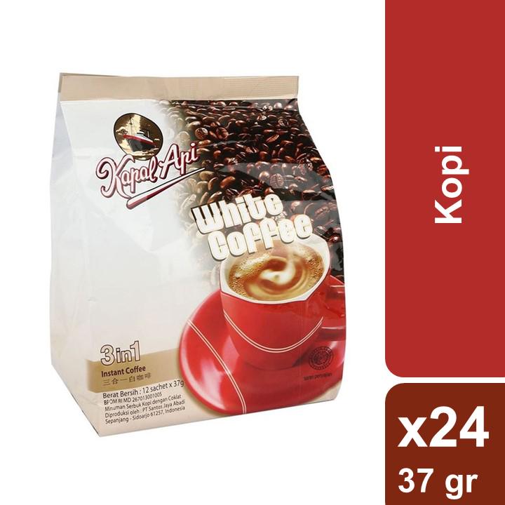 

Kapal Api White Coffe 37gr x 24