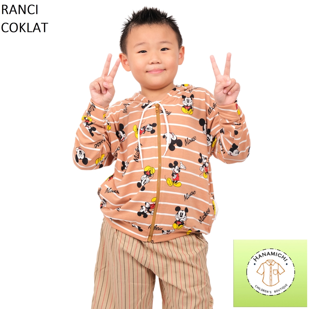 Hanamichi RANCI Hoodie Anak Lengan Panjang