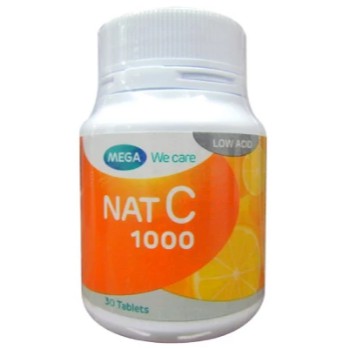 MEGA WE CARE NAT C 1000 30 TABLET 1 BOTOL