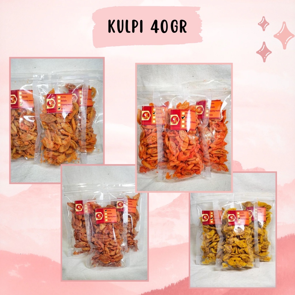 

Kulpi 40 gr ||Keripik Kulit Lumpia Goreng