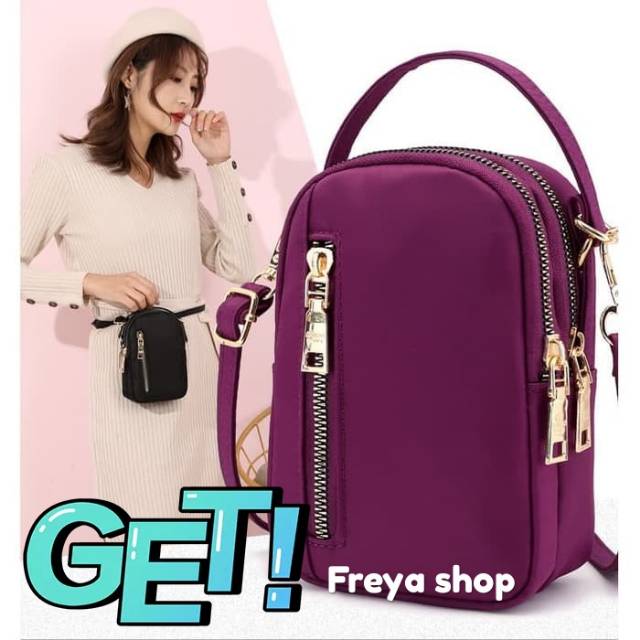 Tas Selempang wanita Import Korea Kipling Mini Jinjing Shoulder bag kecil Top handle Traveling