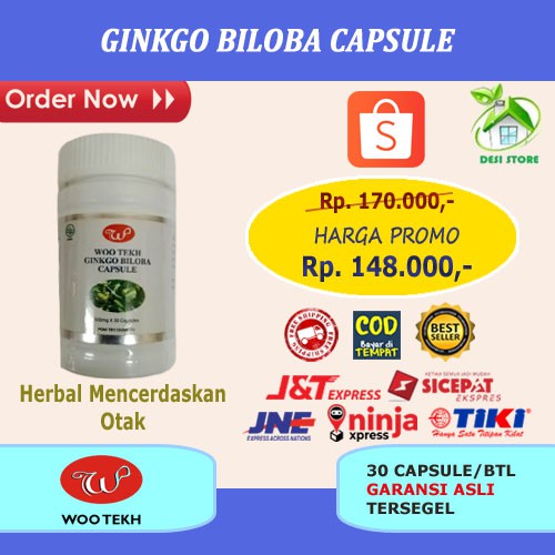 Woo Tekh Ginkgo Biloba Capsule