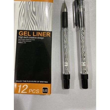 

✧ Pen Tizo TG340 1.0mm [Per lusin] - Hitam ➸
