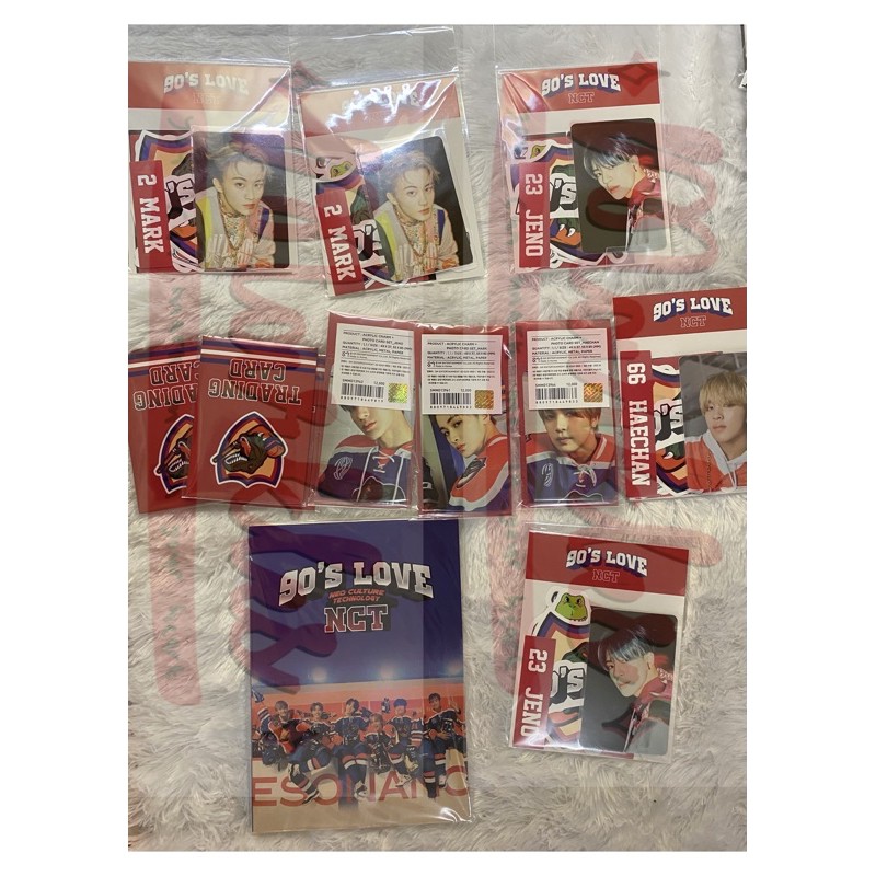 NCT U 90s LOVE MD TRADING CARD POSTCARD SET SEALED