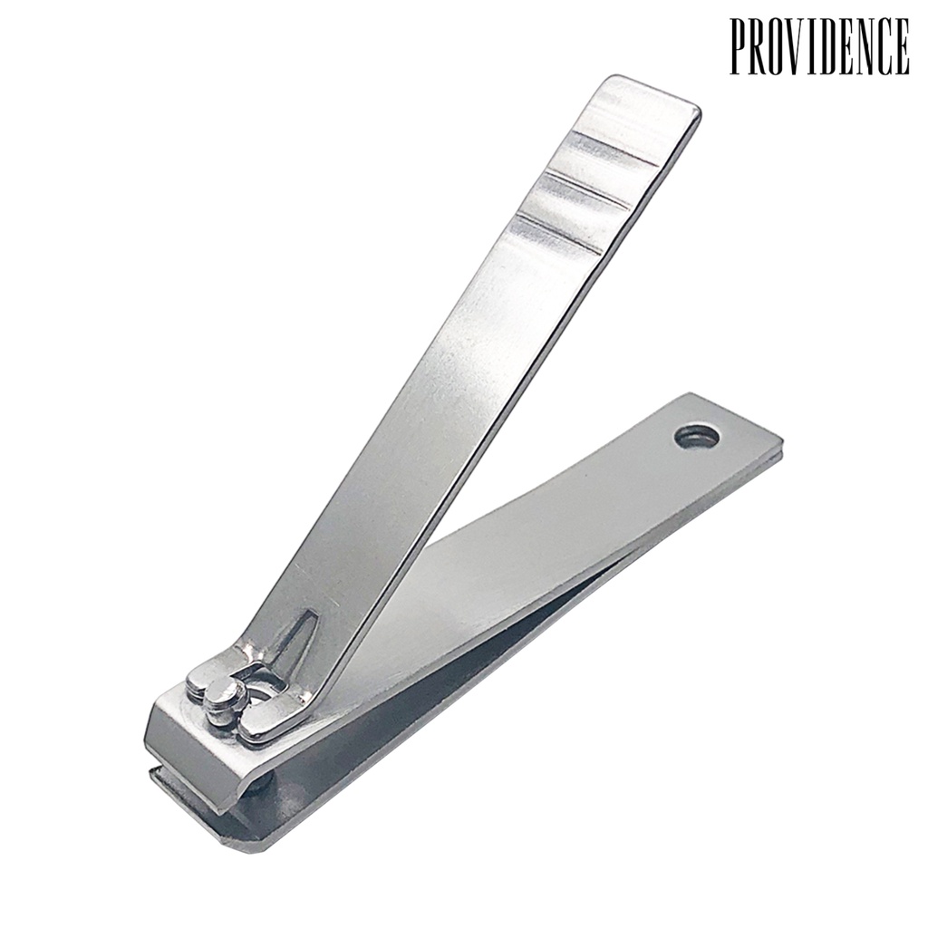 Providence Manicure Cutter Non-slip Nail Care Stainless Steel Flat Mouth Nail Clipper Trimmer for Beauty