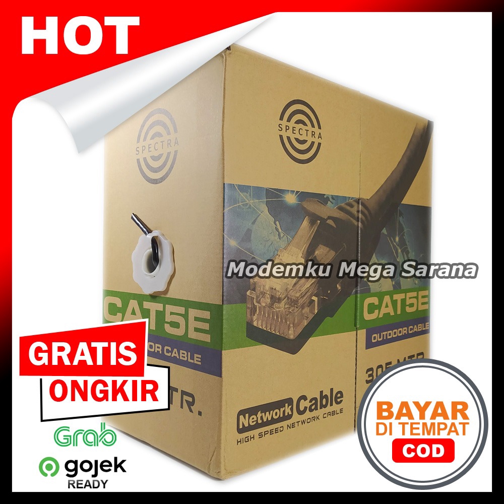 Kabel LAN FTP Cat5E Spectra - Outdoor - 1 Roll 305 meter