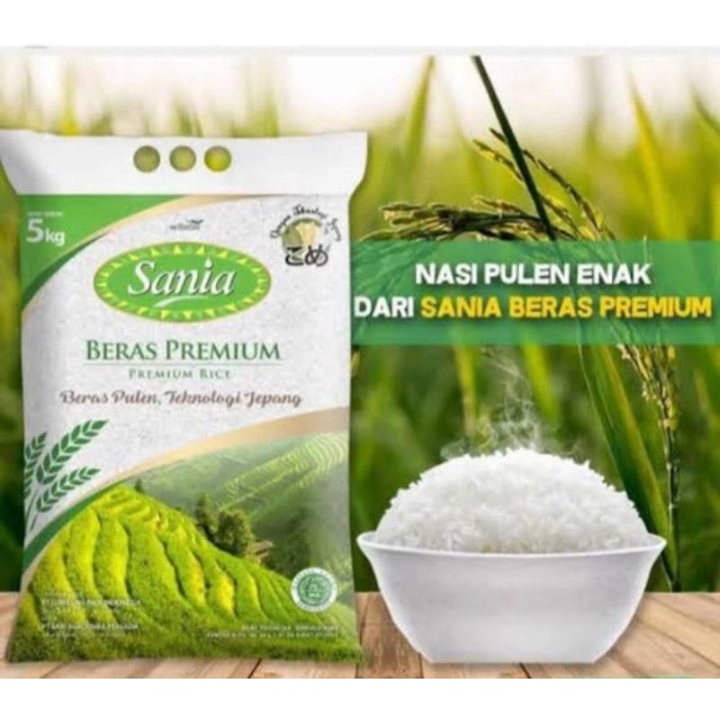 

Beras Sania premium 5kg