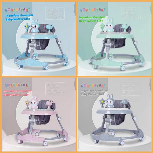 SMARTSTAR SS-802 BUNNY (KELINCI) BABY WALKER - ALAT BANTU JALAN BAYI