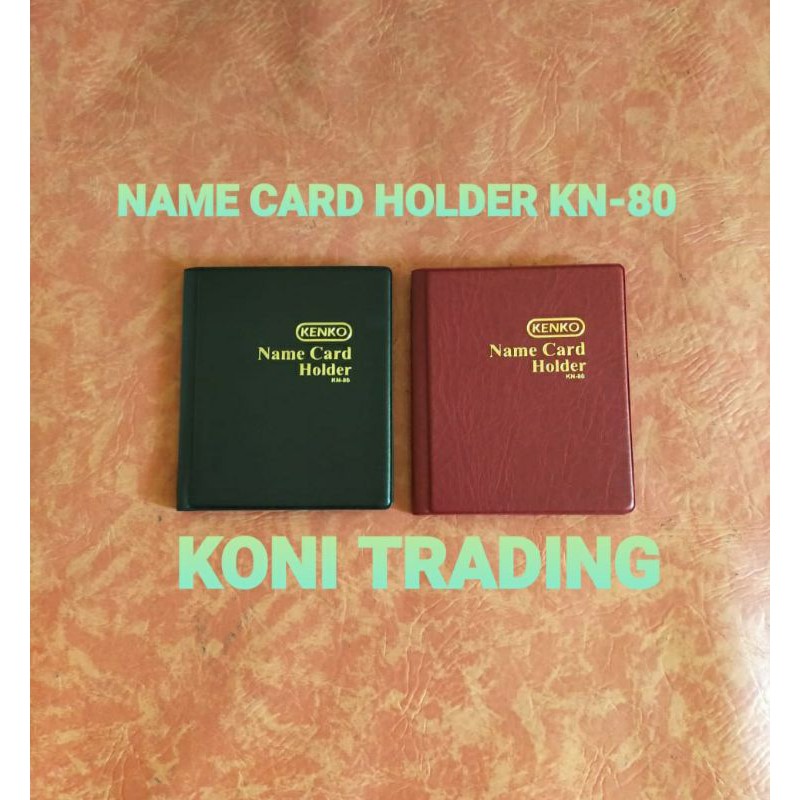 KENKO DELUXE NAME CARD HOLDER KN-80 BAHAN TEBAL