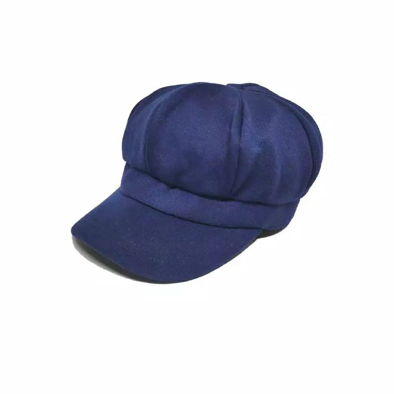 Topi apolo anak bayi 1-2 tahun/topi anak korea/topi anak lucu-Navy