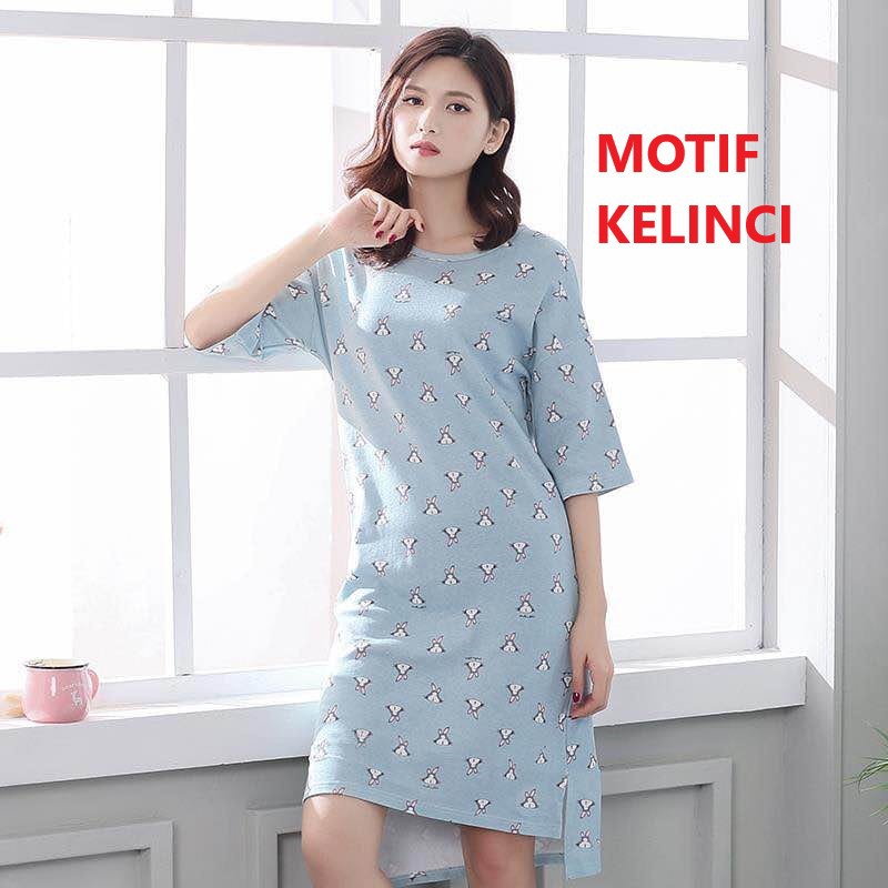 Daster Import Motif Korea Lucu