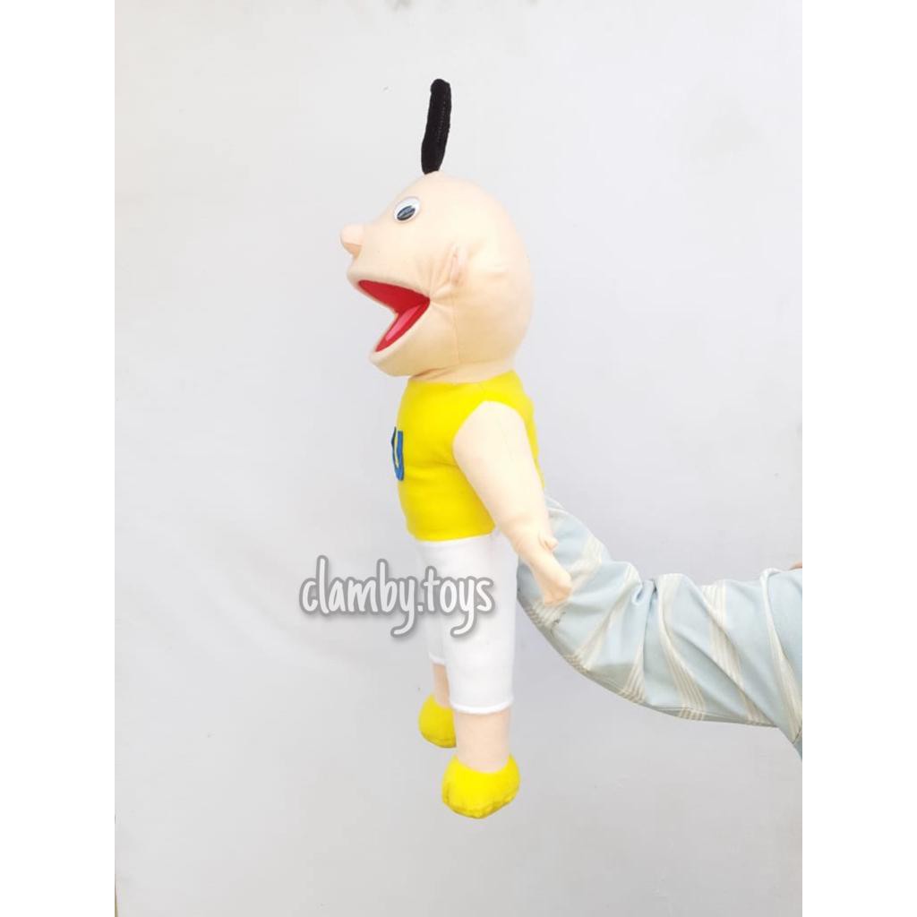 Boneka Dongeng Muppet Upin Ipin Mulut Gerak | Boneka Panggung Upin Ipin | Hand Puppet