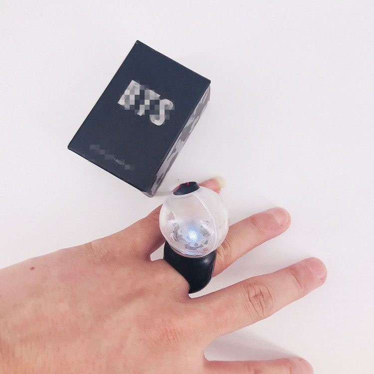 [BS] BISA COD Finger Ring Light Stick BTS KPOP Cincin Mini Light Stick BTS Army - KP9132