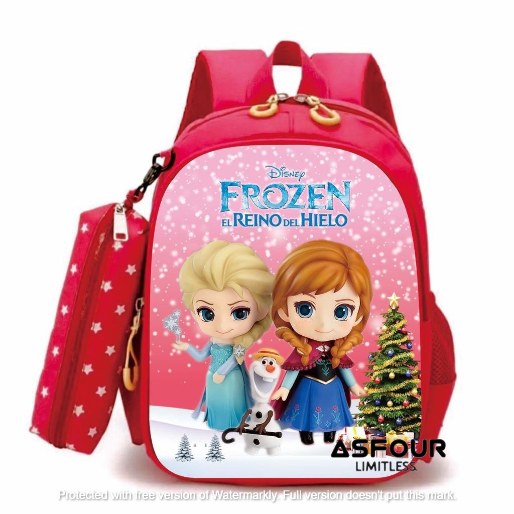 Tas Anak Frozen Series Two / tas / tas anak sekolah SD perempuan / tas anak SD / tas anak Karakter / Tas anak cewe / tas anak perempuan / tas anak lucu / tas anak / tas sekolah / tas sekolah anak