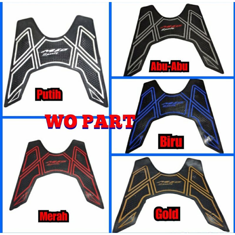 karpet motor mio sporty mio lama mio smile mio carbu mio soul karpet injakan alas kaki