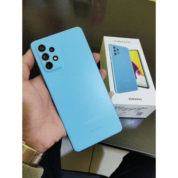 Samsung a72 8/256 gb ex sein resmi second seken bekas normal