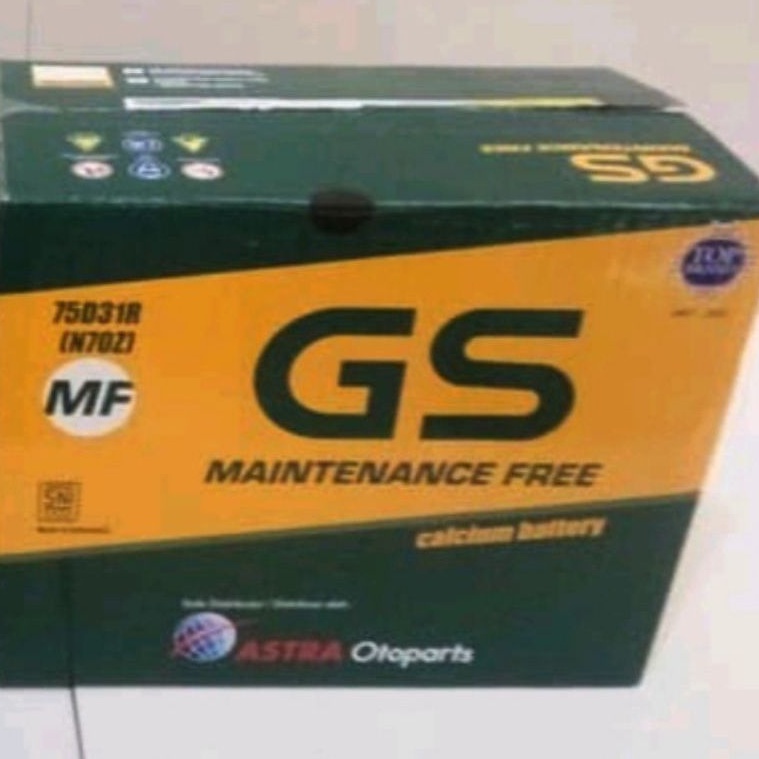 Aki GS MF N70 Z/ Aki mobil/ Kuda Diesel/ Hardtop