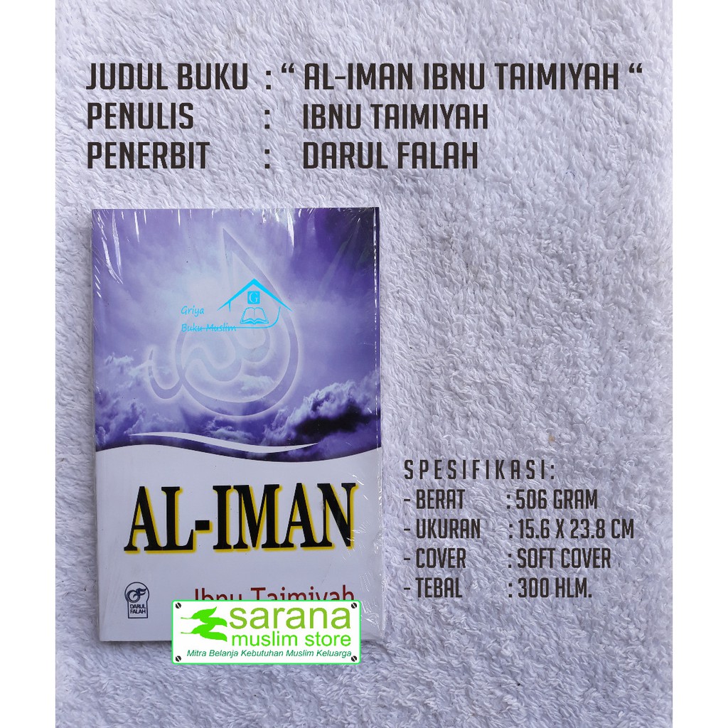Buku Al Iman Ibnu Taimiyah