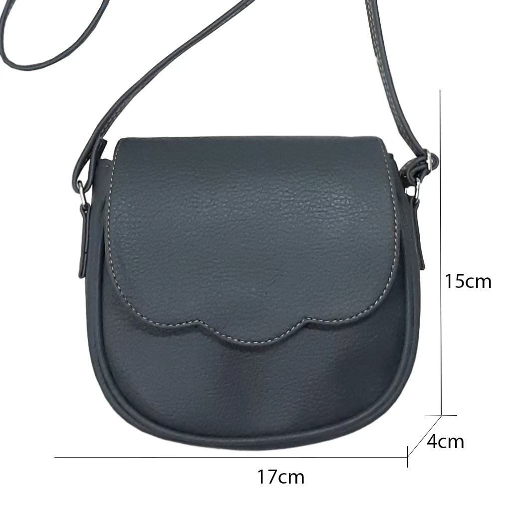 Saes - Tas Selempang Wanita Cewek Simple Viola Stylish Style Kulit Tas Mini