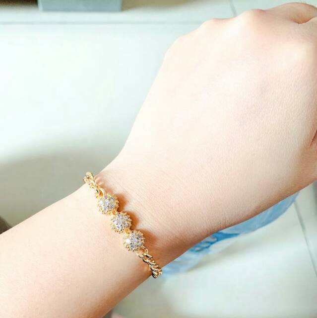 Gelang anak Triple Gold Xuping