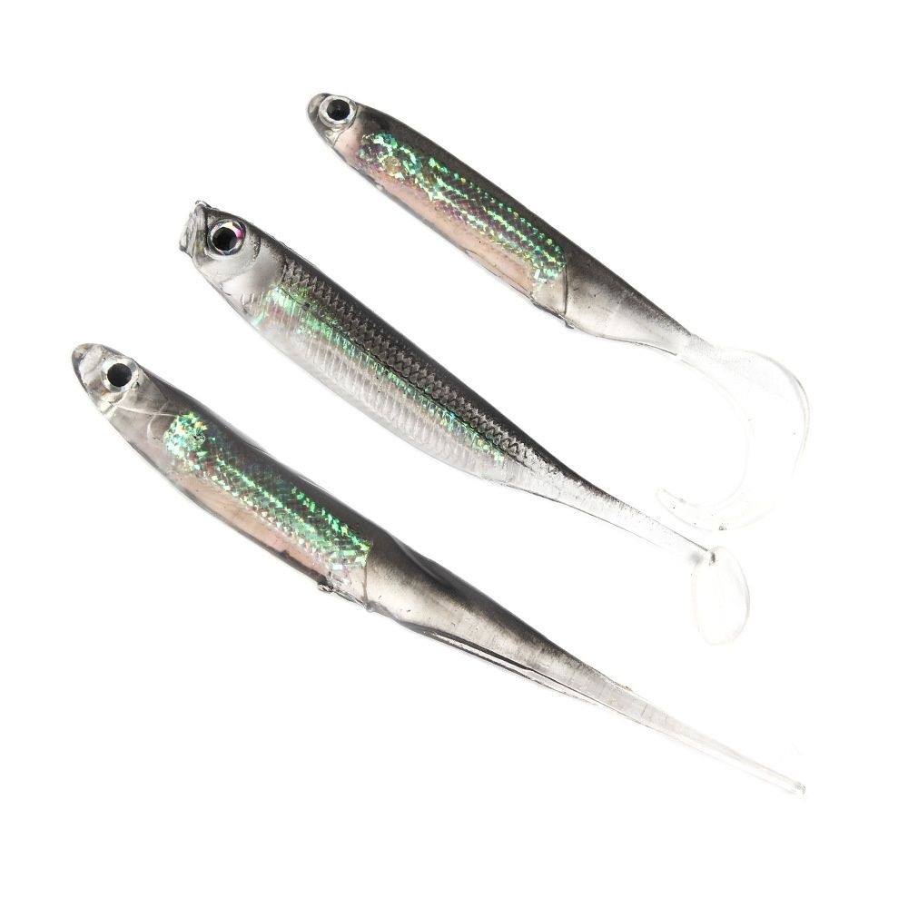 Umpan Pancing ikan Rainbow Soft Lure 7 CM 5 Pcs Atriptime