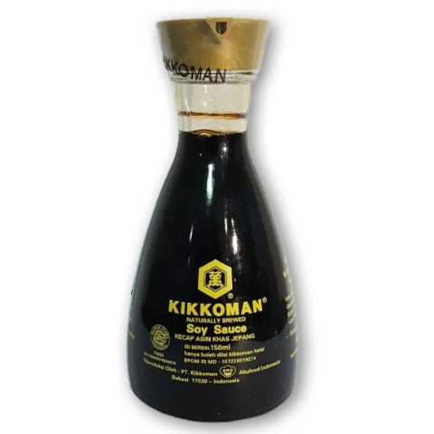 

Kecap Asin Kikkoman 150ml Pengempuk Daging Mengurangi Bau Amis Saus Shusi Soas Marinasi Bumbu cocol
