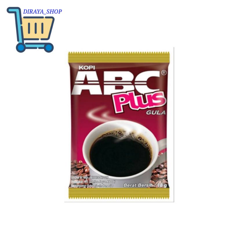 

Kopi ABC Plus Gula Isi 10 Sachet Original