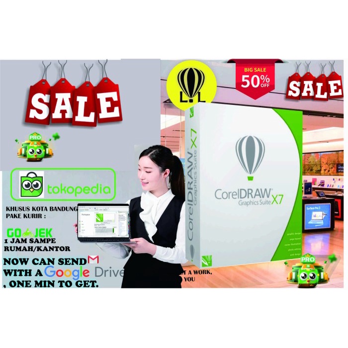 (READY) corel draw x7 original