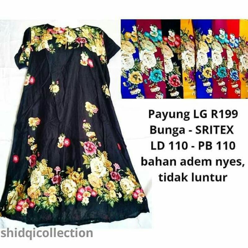 Daster payung  bahan sritex