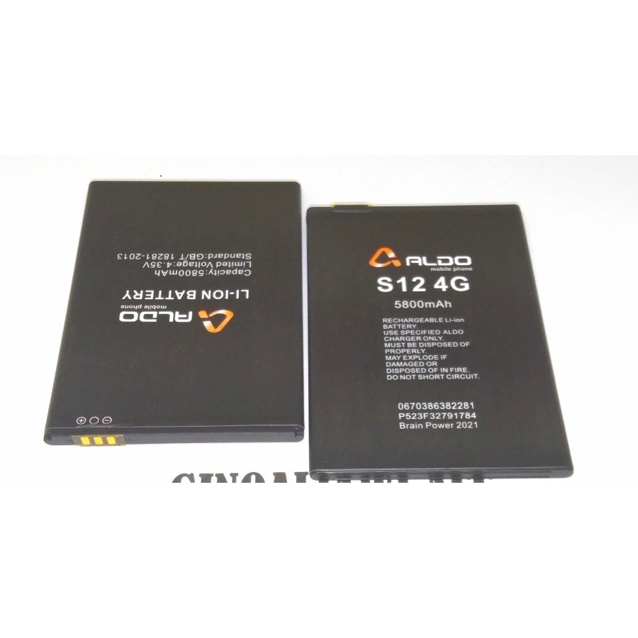 Battery Batere Batre Baterai Aldo S12 4G - S12 Galaxy