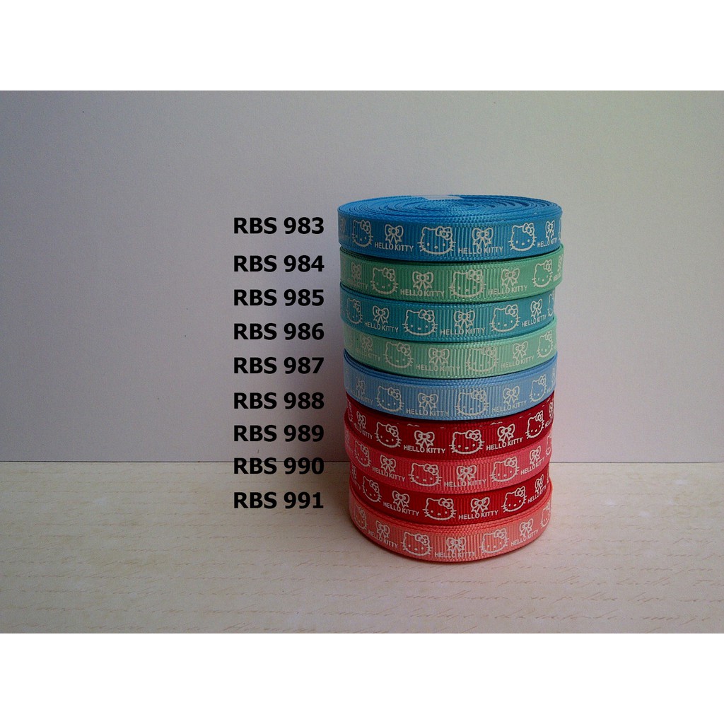 

[10 YARD] PITA GROSGRAIN MOTIF HELLO KITTY SALE RBS 983,984,985,986,987,988,989,990,991