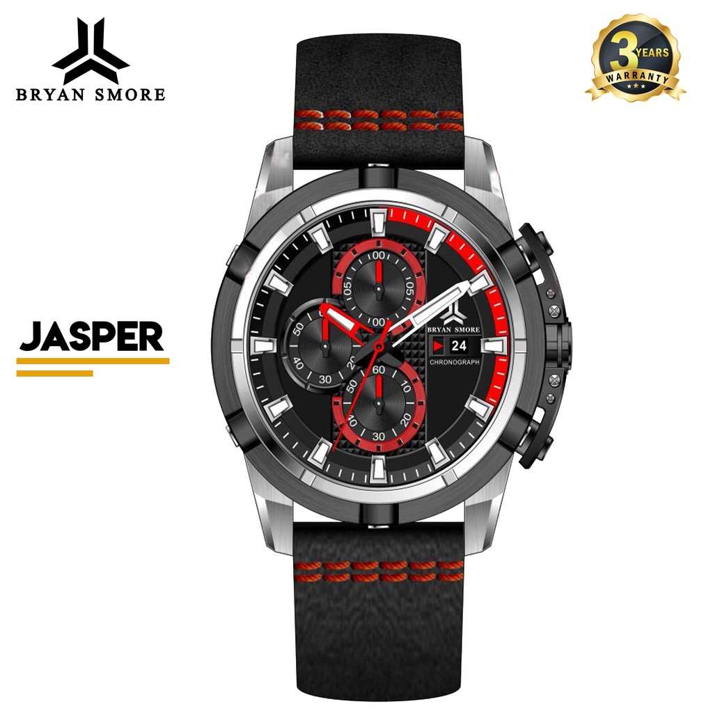 Jam Tangan BRYAN SMORE - JASPER - ORIGINAL - GARANSI 3 Tahun - COD JKT