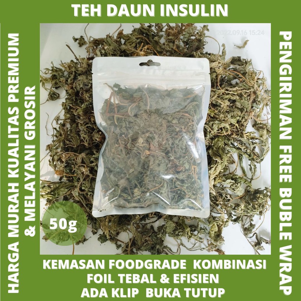 daun insulin herbal 50g