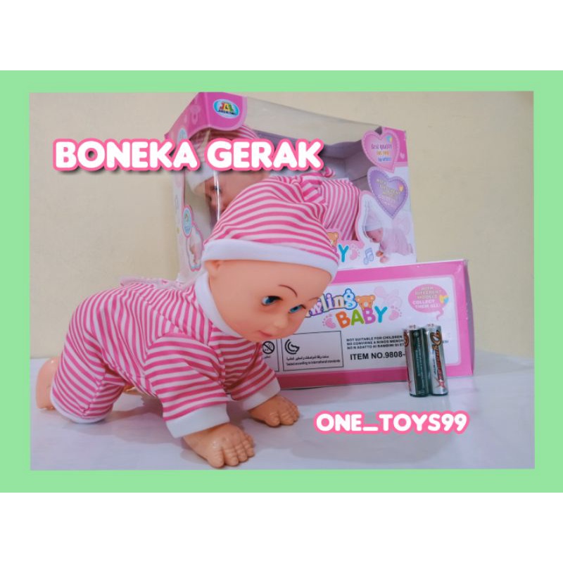BONEKA BAYI GERAK LUCU